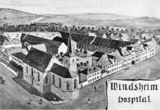 1318 Gründung des Spitals